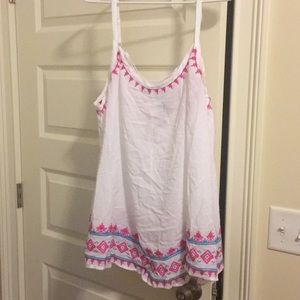 Torrid white tunic